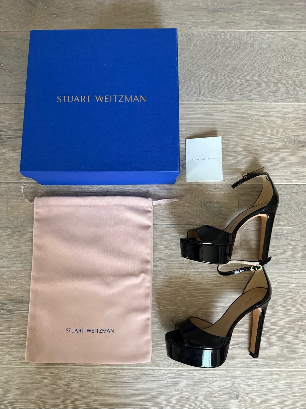 Stuart Weitzman Disco Platform Heels